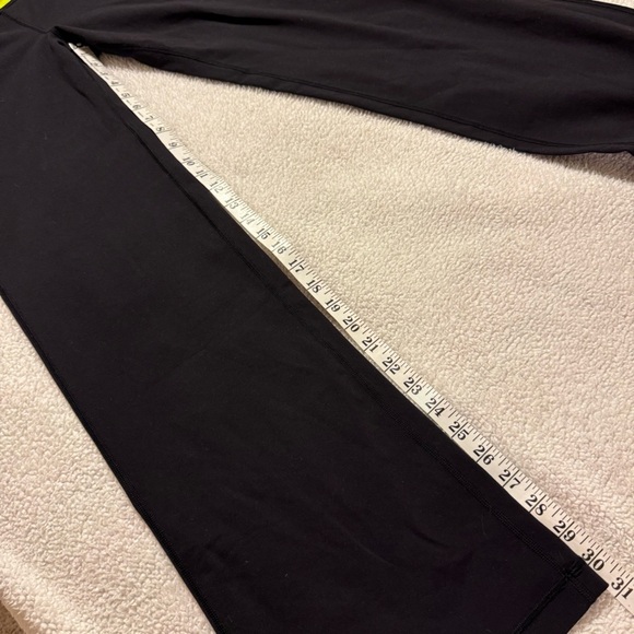 Lululemon Black Astro Pants Wide Flare Leg Full-On Luon Yoga Antidote / Lullaby - Picture 10 of 16